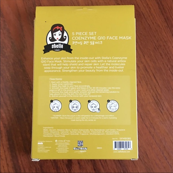 Stella Fiesta CoEnzyme Q10 Sheet Mask - Picture 3 of 8